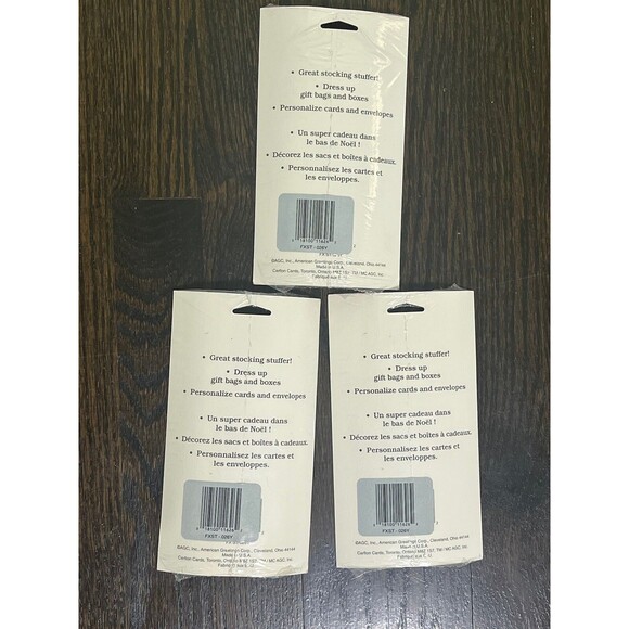 Rugrats Christmas Stickers Lot Of 3 American Greetings NOS Factory Sealed - Picture 2 of 4